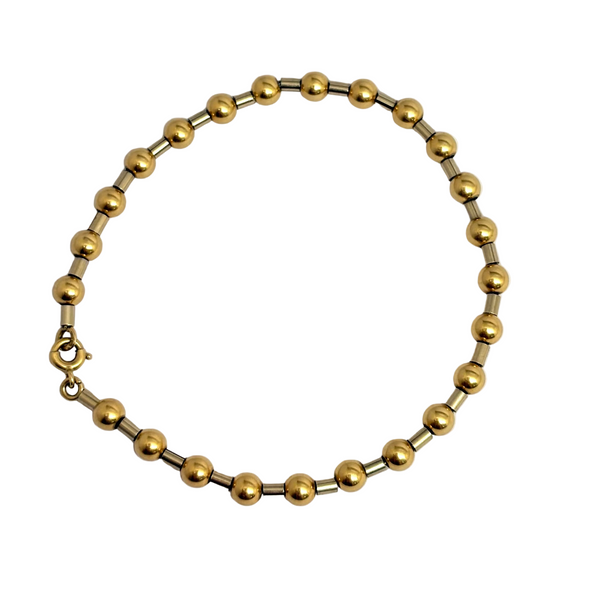 Bracelet Maille Marseillaise en Or Jaune 18 Carats