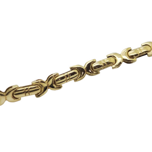Collier Ras du Cou en Or Jaune 18k