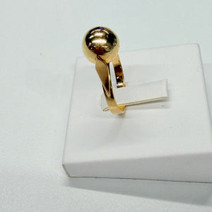 Bague en or jaune 18 K - Taille 56