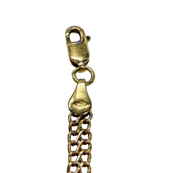 Bracelet Maille Fantaisie en Or Jaune 18k