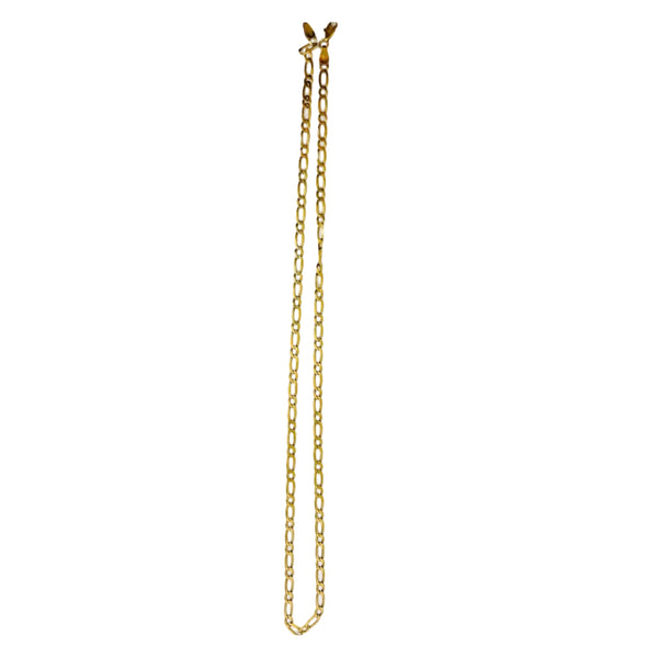 Collier Princesse en Or Jaune 18k Maille Cheval