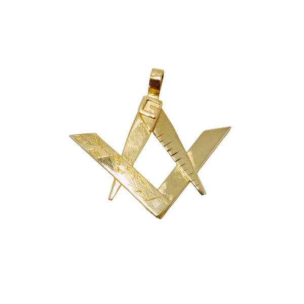 Pendentif Artisanale en Or Jaune 18k