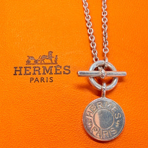 Collier en argent 925 Hermès Paris avec certificat d'authenticité