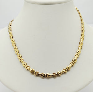 Collier Ras du Cou en Or Jaune 18k