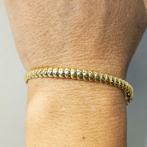 Bracelet Artisanal en Or Jaune 18 Carats
