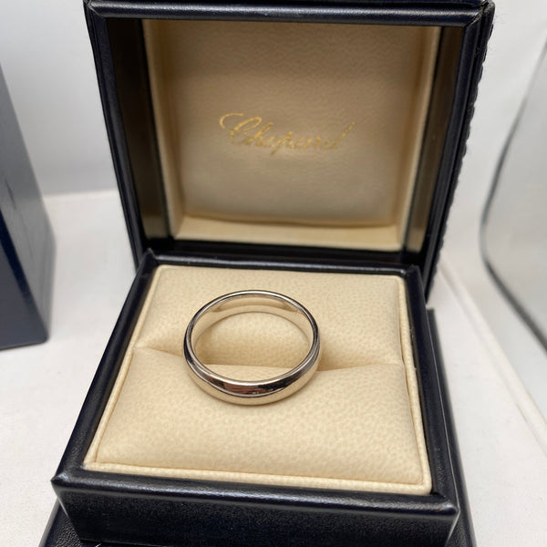 Bague Chopard 18K en Or Gris - Taille 61