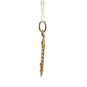 Pendentif Porte Pièce en Or Jaune 18k