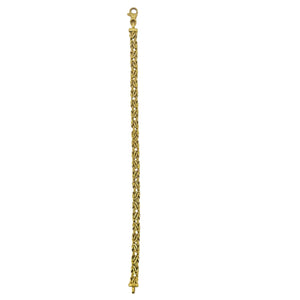 Bracelet Gourmette Maille Royale en Or Jaune 18 Carats