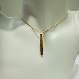 Pendentif Artisanale en Or Jaune 18k