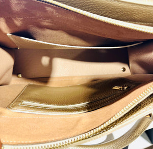 Sac à main Lancaster Foulonné Double DAILY - Cuir