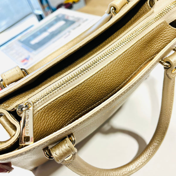 Sac à main Lancaster Foulonné Double DAILY - Cuir