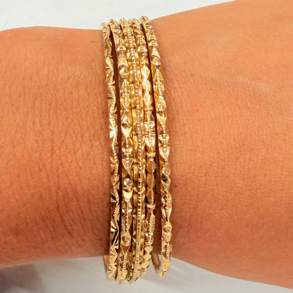 Bracelet Jonc en Or Jaune 18 Carats