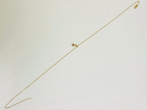 Collier Princesse Or Jaune 22 Carats avec Rubis et Zirconium