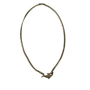 Collier Princesse en Or Jaune avec Oxyde de Zirconium 18K