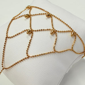 Bracelet main en or jaune 18 K