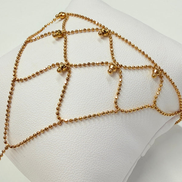 Bracelet main en or jaune 18 K