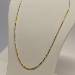 Collier en Or jaune 18 K