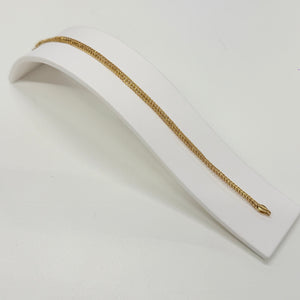 Bracelet Maille Fantaisie en Or Jaune 18k