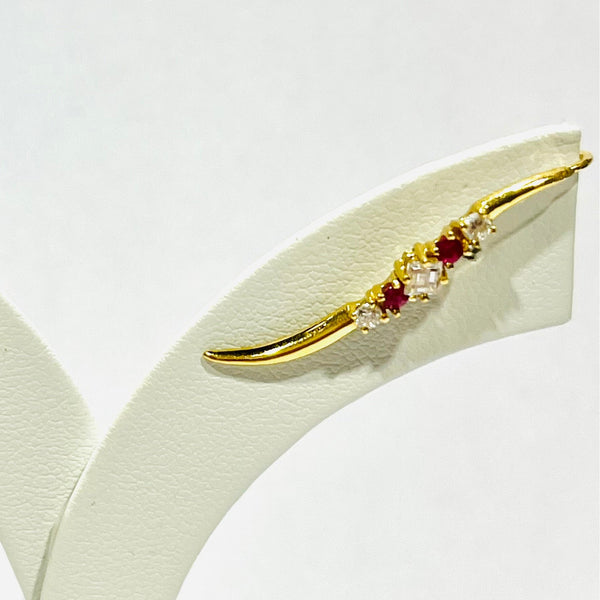 Boucles d'Oreilles Clou Or Jaune 18 Carats