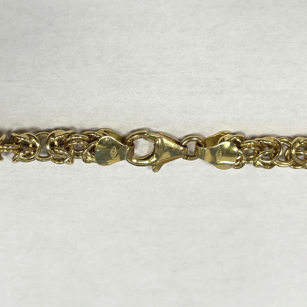 Collier Princesse Or Jaune 18K Maille Royale