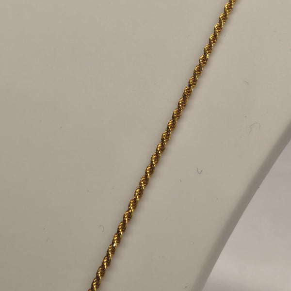 Collier en Or jaune 18 K