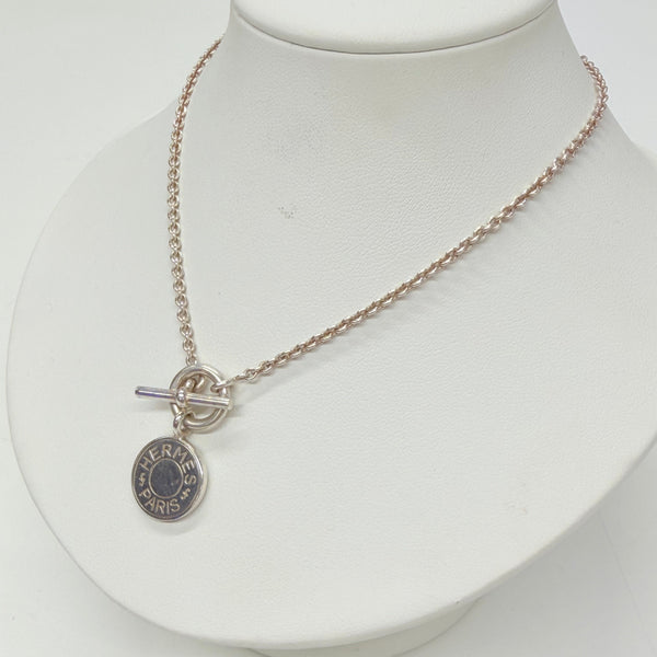 Collier en argent 925 Hermès Paris avec certificat d'authenticité