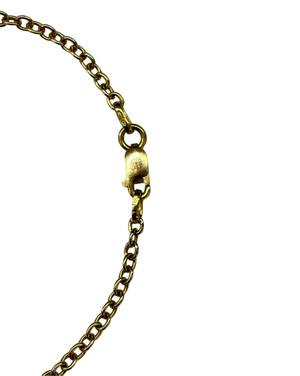 Bracelet Maillon Forçat en Or Jaune 18K