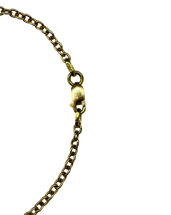 Bracelet Maillon Forçat en Or Jaune 18K