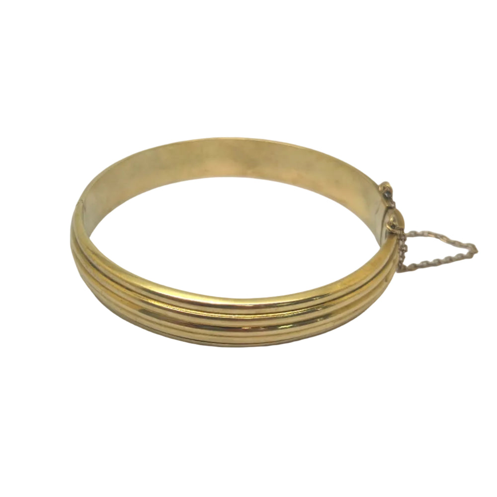 Bracelet Jonc en Or Jaune 18k