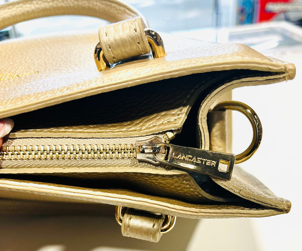 Sac à main Lancaster Foulonné Double DAILY - Cuir