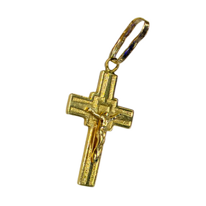 Pendentif Croix Or Jaune 18K