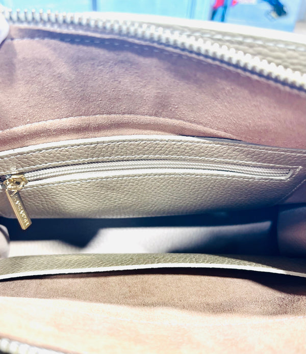 Sac à main Lancaster Foulonné Double DAILY - Cuir