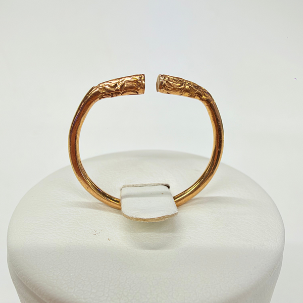 Bague Jonc en Or Jaune 18K Taille 56