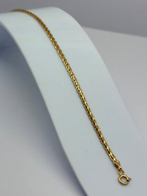 Bracelet Maillon en Or Jaune 18k