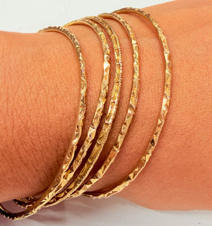 Bracelet Jonc en Or Jaune 18 Carats