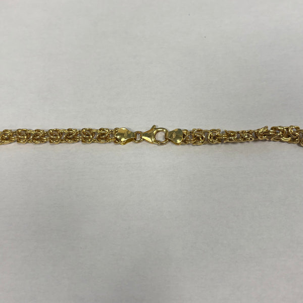Collier Princesse Or Jaune 18K Maille Royale