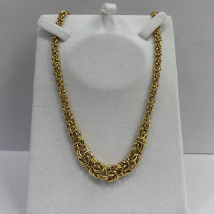 Collier Princesse Or Jaune 18K Maille Royale