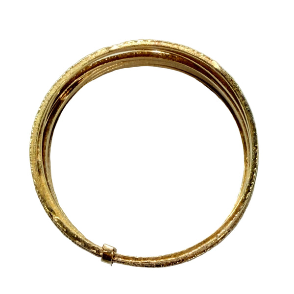 Bague Semainier en Or Jaune 18K - Taille 62