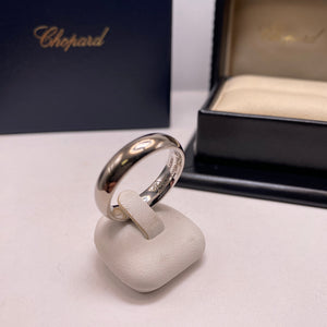 Bague Chopard 18K en Or Gris - Taille 61