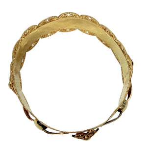 Bracelet Manchette en Or Jaune 18k