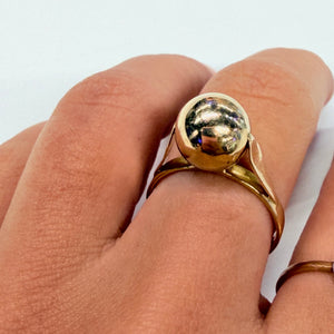 Bague en or jaune 18 K - Taille 56