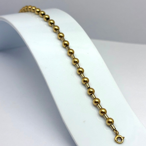 Bracelet Maille Marseillaise en Or Jaune 18 Carats