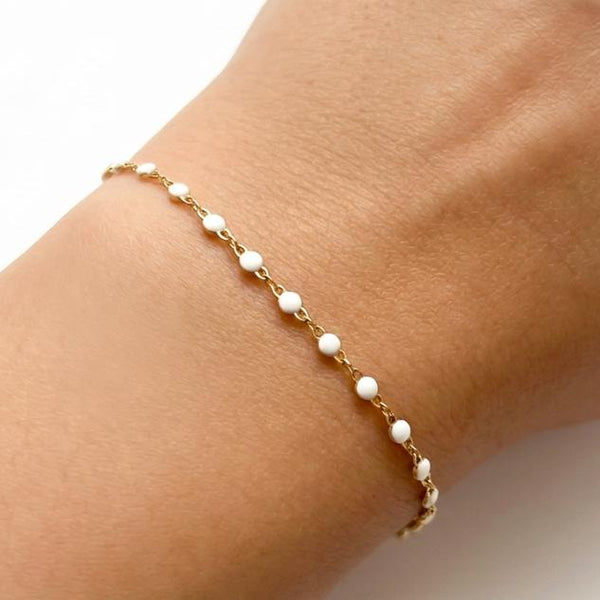 Bracelet Maillon Forçat Or Jaune 18K Gigi Clozeau