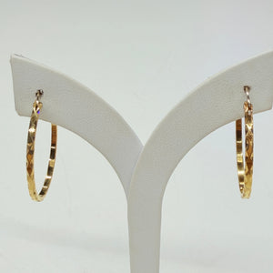 Créoles en Or Jaune 18 K